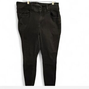 Torrid Black 3 button up Jeggings  for Women size 12S